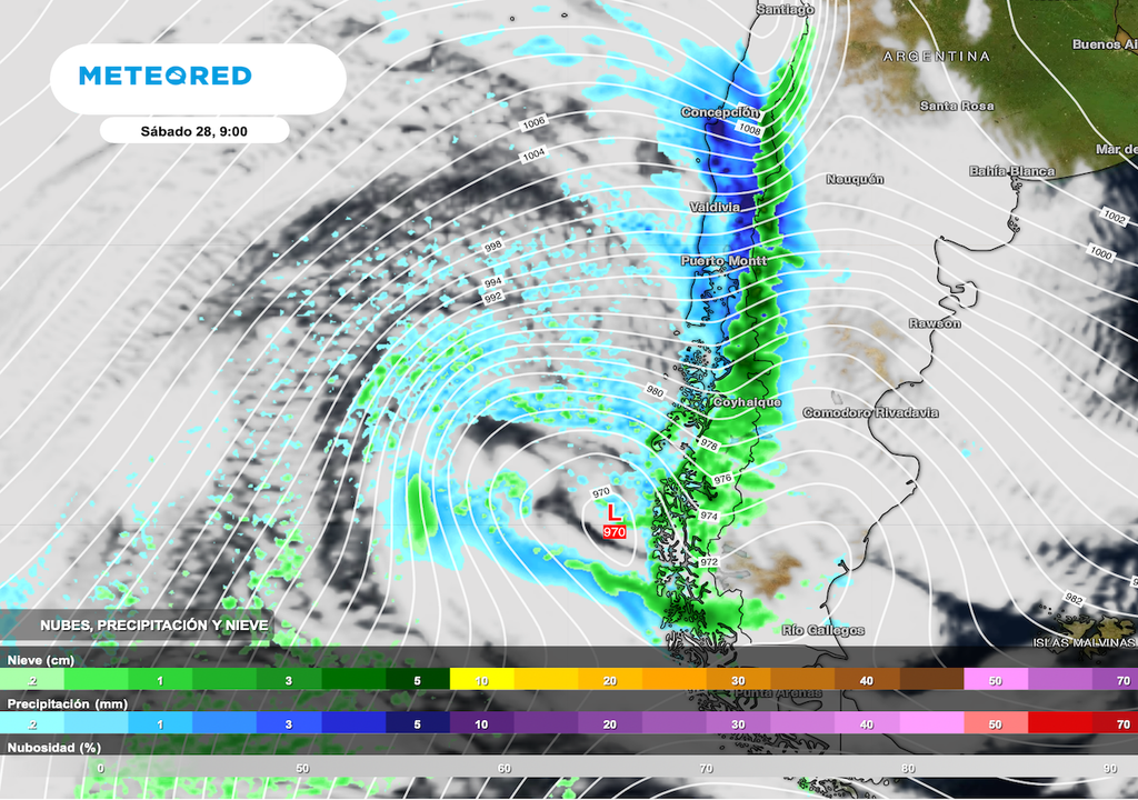 precipitaciones (modelo del ECMWF) precipitaciones (modelo del ECMWF)