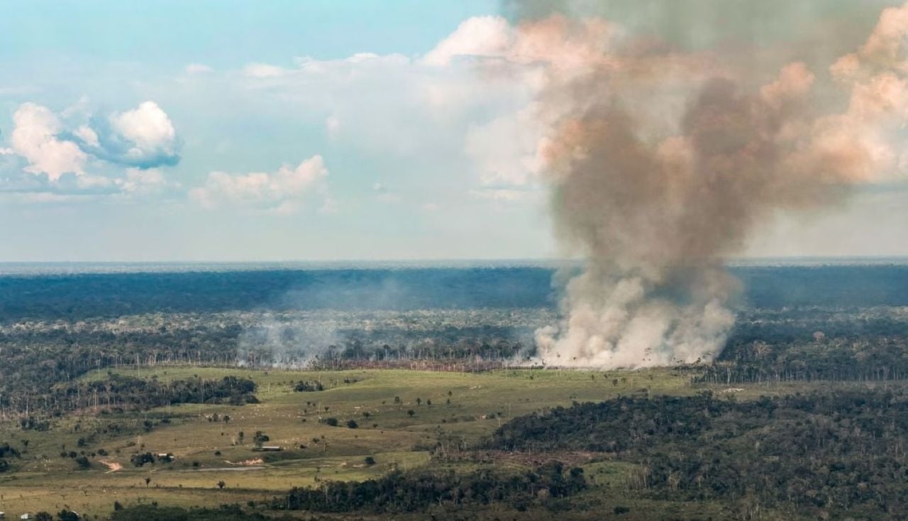 Pará lidera focos de incêndio no Brasil e registra ar ‘muito insalubre’. Crédto: Rafa Neddermeyer/Agência Brasil