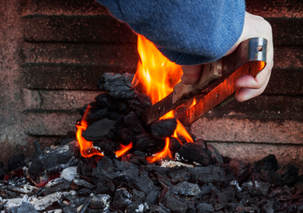 Cenizas asado Hacer círculos de cenizas secas alrededor de las plantas mantiene alejadas a babosas y caracoles.