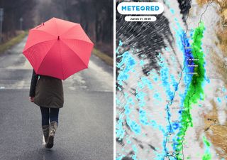 “Paraguas hoy, abrigos mañana”: Dirección Meteorológica emite 5 avisos y prevé heladas en Santiago y otras 2 regiones