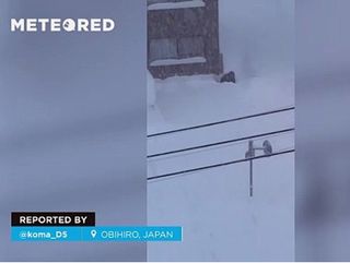 Una histórica nevada paraliza la ciudad de Obihiro, Japón