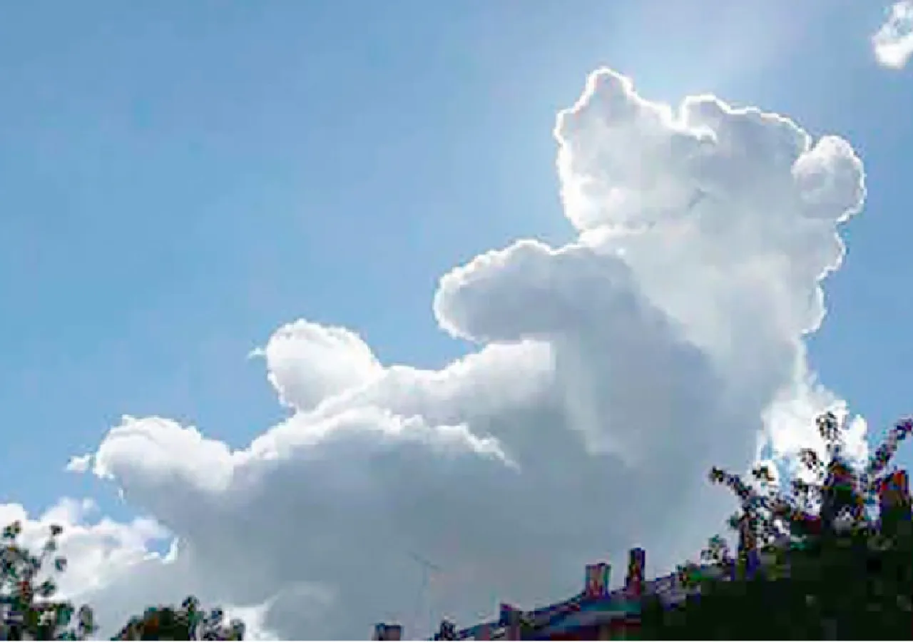 What is pareidolia, the psychological phenomenon that makes us see shapes in clouds