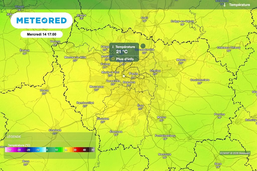 Belle douceur sur la région la semaine prochaine avec plus de 20 à 21 degrés. Belle douceur sur la région la semaine prochaine avec plus de 20 à 21 degrés.