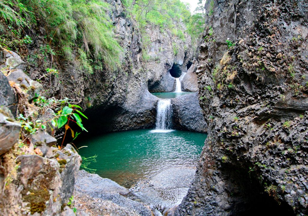 Parque Nacional Radal Siete Tazas, Región del Maule, Chile.