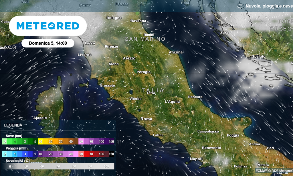 Pasqua, domenica 5 aprile 2026, sarà soleggiata e stabile in tutta l'Italia, Lazio compreso.