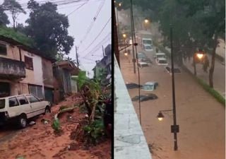 Passagem de frente fria causa deslizamentos e mortes no Sudeste. Rio de Janeiro permanece em alerta de chuvas fortes!