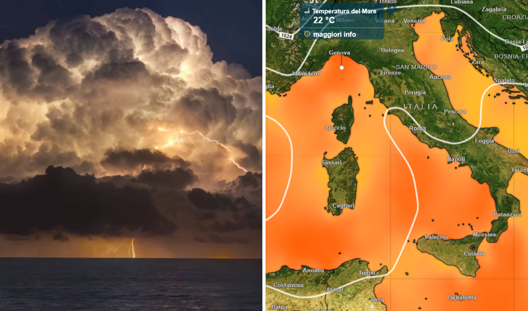 Passi da gigante verso l'estate: tra soli cinque giorni la temperatura del Mediterraneo aumenter&agrave; di 3&ordm;C