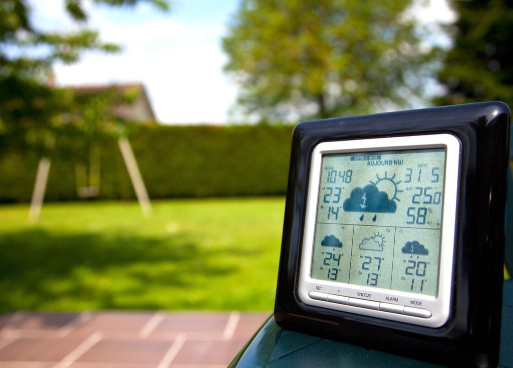 Station Météo Maison Jardin Thermomètre Station Météo Maison Jardin Thermomètre