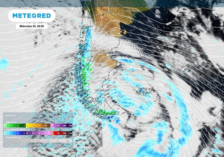 Patagonia con viento extremos: r&aacute;fagas de hasta 110 km/h en el sur y algunas tormentas en el noreste el viernes