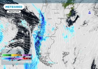 Patagonia: cu&aacute;les ser&aacute;n las zonas con lluvias y d&oacute;nde regresar&aacute;n las nieblas esta semana