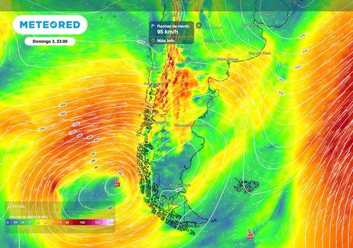 Patagonia en tres actos: viento y nevadas el viernes, pausa el s&aacute;bado y nuevo deterioro el domingo