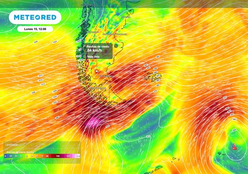 El tiempo en Patagonia: llegan vientos de hasta 85 km/h en Santa Cruz y heladas de m&aacute;s de 5 grados bajo cero esta semana