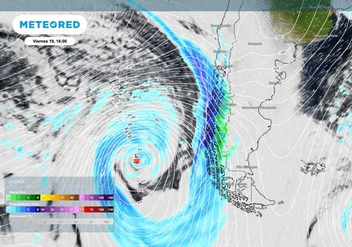 Patagonia: vuelven las r&aacute;fagas de hasta 90 km/h mientras otro frente se acerca a la cordillera