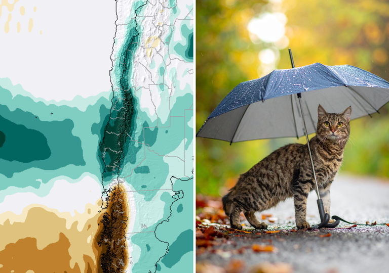 Patr&oacute;n lluvioso de julio se repetir&aacute; en agosto: sur, centro y norte seguir&aacute;n recibiendo precipitaciones sobre lo normal