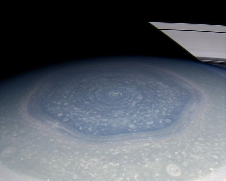 Hexágono de Saturno Hexágono de Saturno
