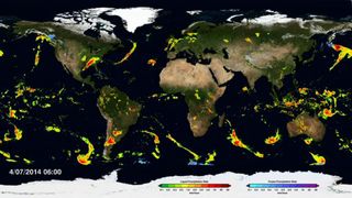 Los científicos muestran que los patrones de precipitaciones son cada vez más erráticos en un mundo más cálido