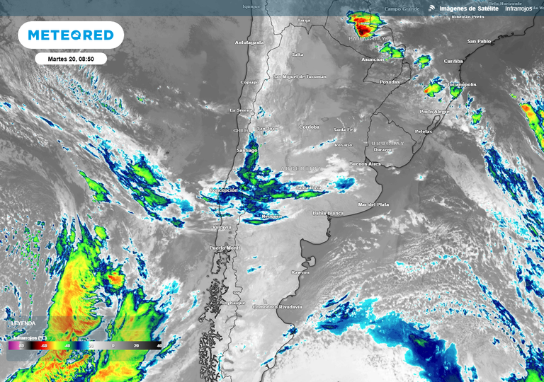 Pausa otoñal con heladas y sol en Argentina, pero las lluvias ya tienen fecha de regreso