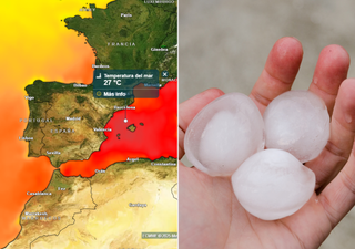 ¿Está aumentando el granizo gigante en España por la tropicalización del Mediterráneo? Esto dicen los meteorólogos