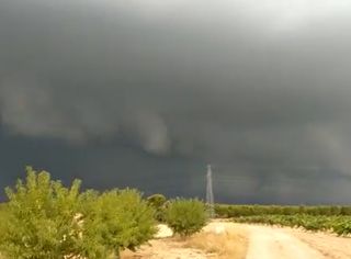 Pedrisco y tormentas severas esta tarde en el este peninsular