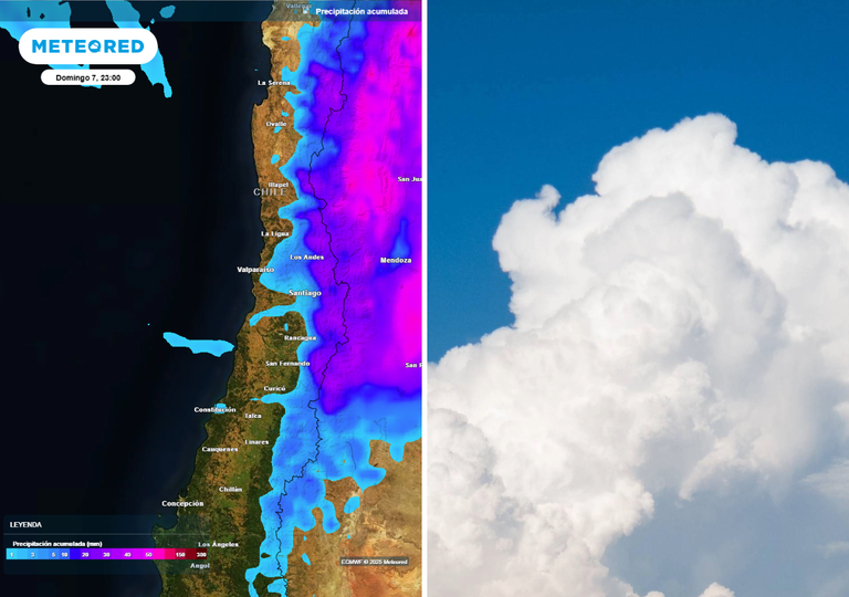 Peligro en la montaña: advierten entre 20 a 30 mm de lluvias en corto periodo de tiempo por núcleo frío de altura