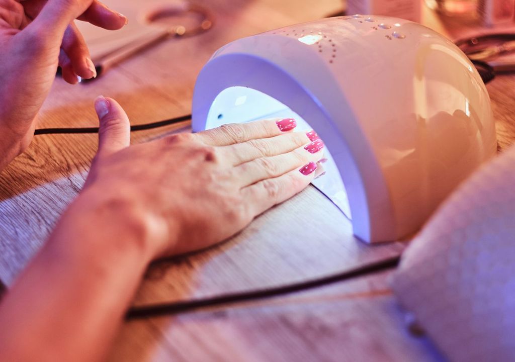 Lámpara UV esmalte uñas