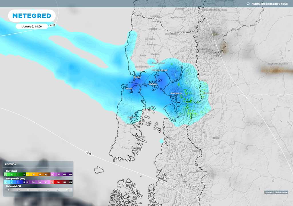 precipitaciones previstas