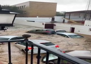 Péninsule Ibérique : les images des violents orages et des inondations