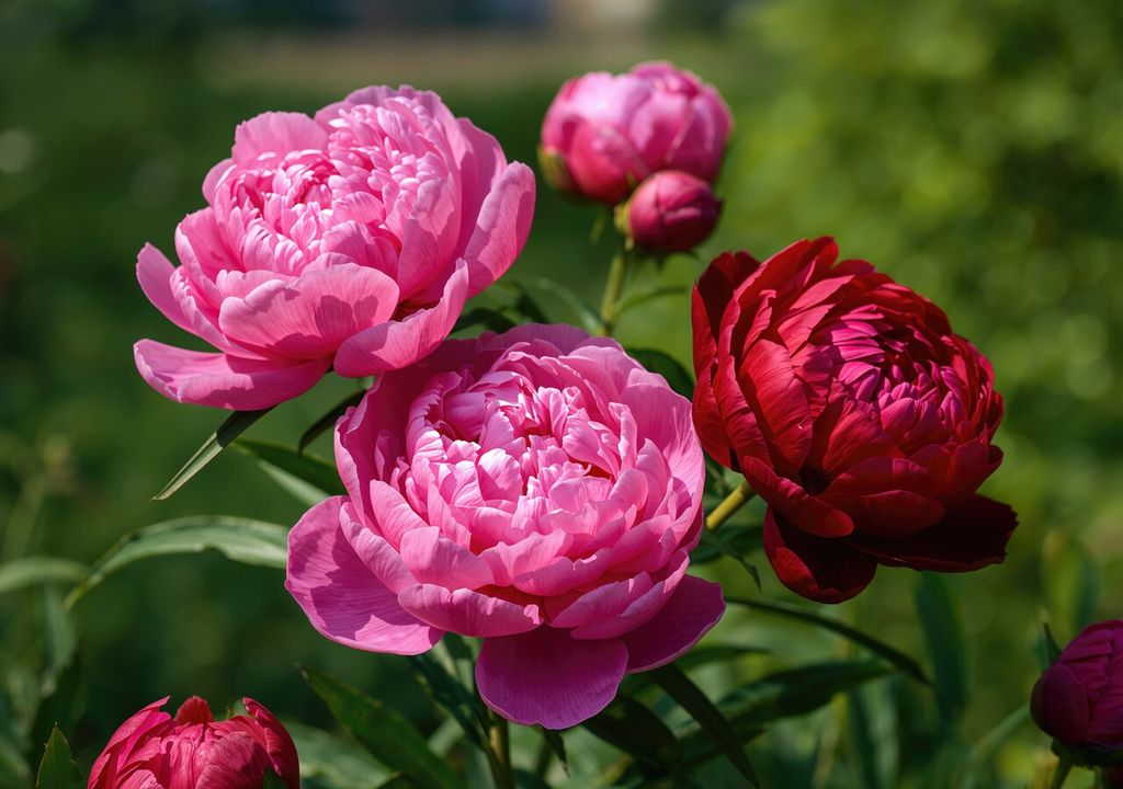 peonías
