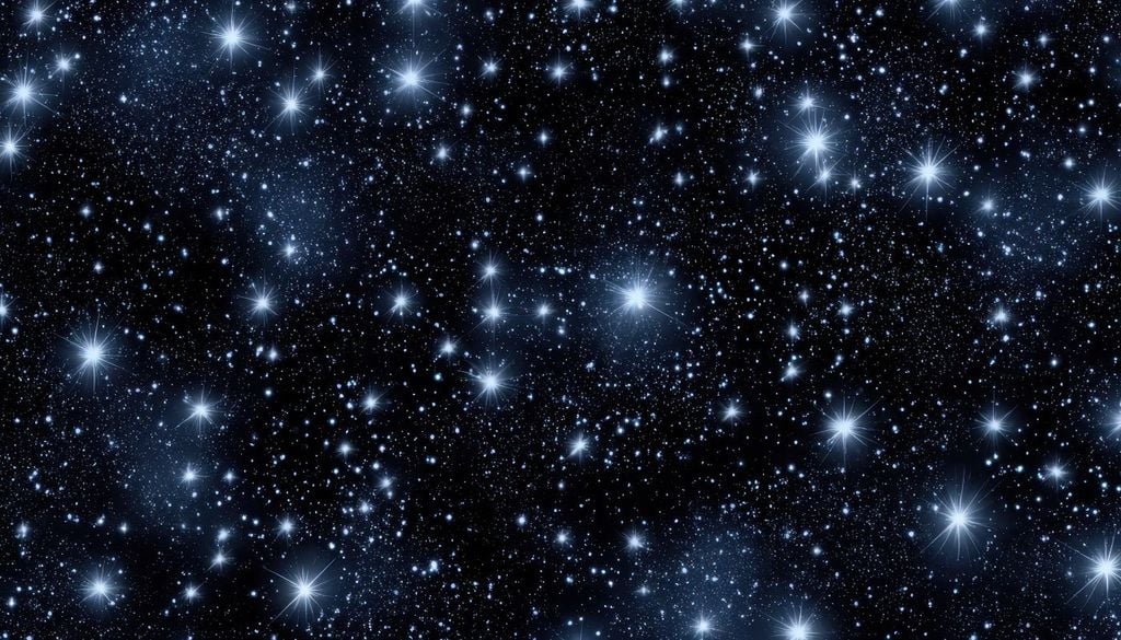 Stelle. Dato che l'aria è in costante movimento, anche le stelle sembrano muoversi continuamente, dandoci la sensazione che stiano lampeggiando.