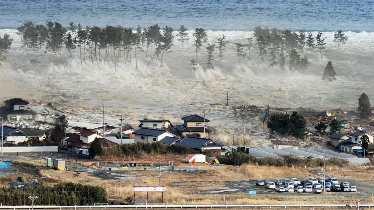 Imagen de archivo del tsunami de Japón el 11 de marzo de 2011. RRSS
