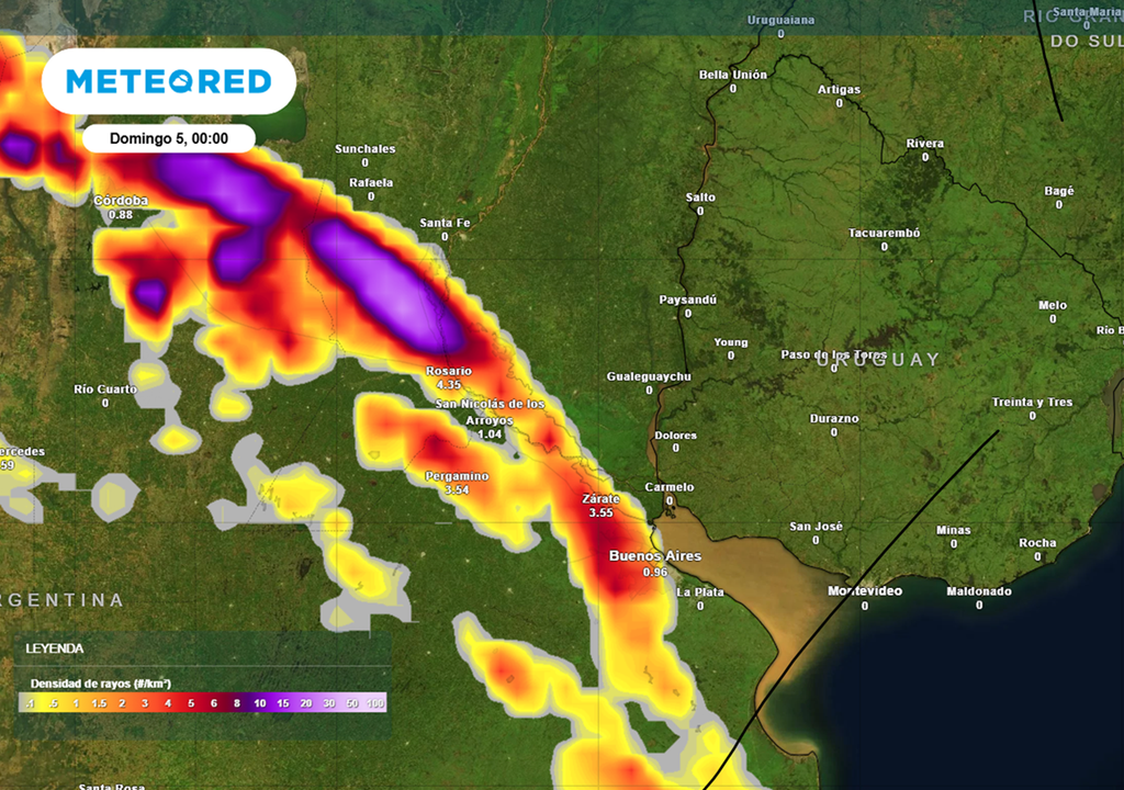 lluvia tormenta pronóstico luján peregrinación alerta