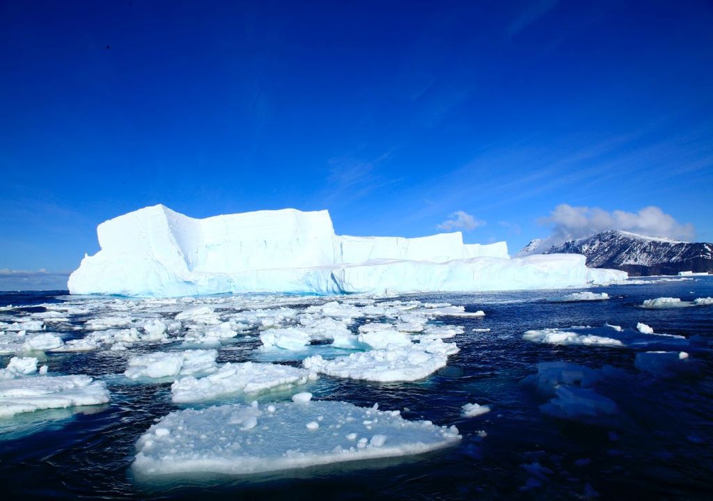 Perennial Arctic ice thrust into melt zone by record-breaking winter winds