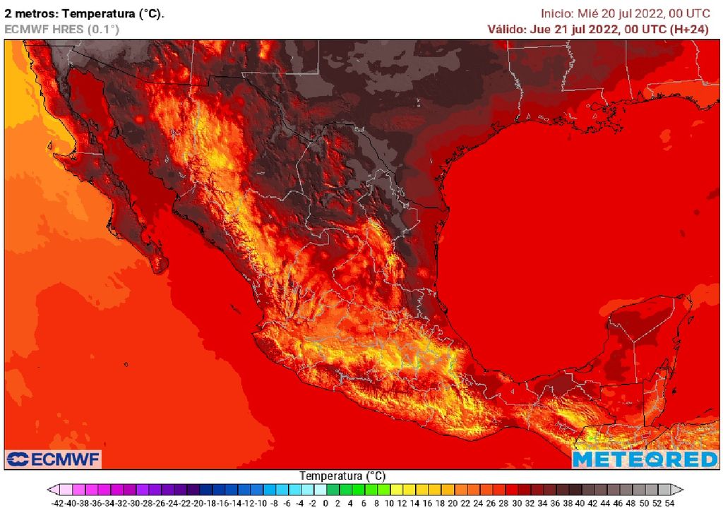 Modelo ECMWF - Temperaturas Modelo ECMWF - Temperaturas
