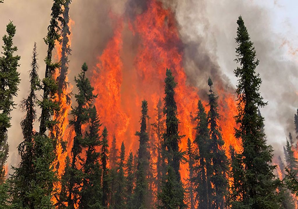 Incendios forestales en Canadá 2023