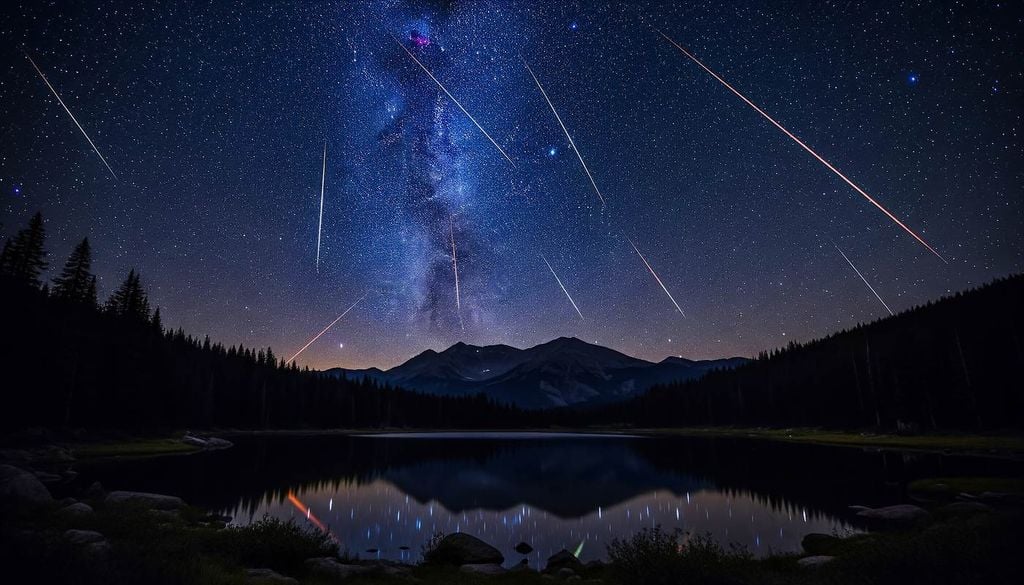 Lluvia de estrellas perseidas La madrugada del 13 de agosto concentrará el máximo de actividad de las perseidas, con una previsión de entre 100 y 120 meteoros por hora en las mejores condiciones.