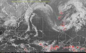 Vapor de agua 15/11 00 hVapor de agua 16/11 06 hDiagnosis convectiva 13/11 a las 19:15 h