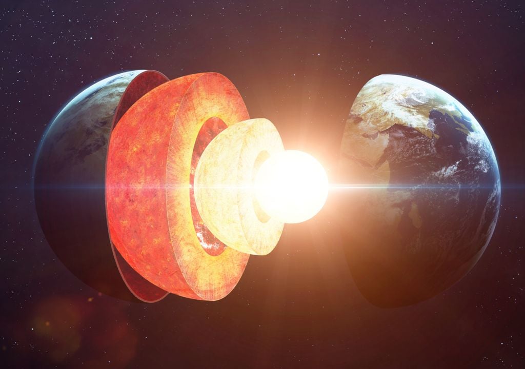 Científicos descubres oscilaciones en el núcleo de la Tierra