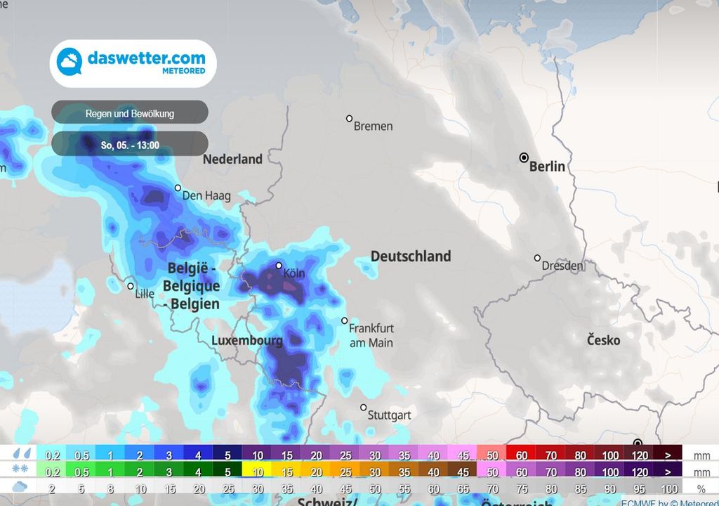 Sonntag aus Westen Schauer