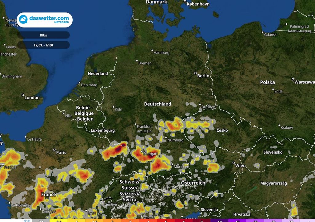 gewitter freitag unwetter