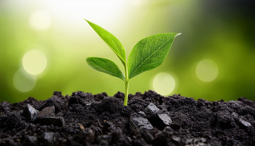 Biochar Mit Pflanzen durch Pyrolye zu Biokohle: Kohlenstoffspeicherung im Einklang von Natur und Technik