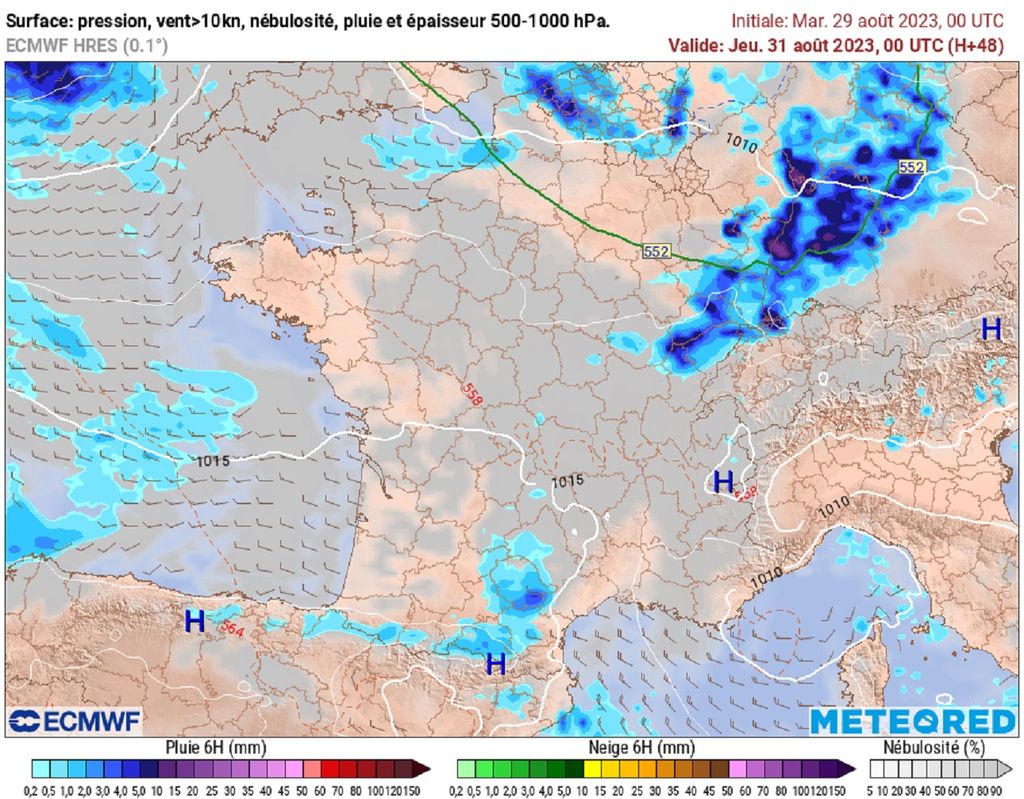 Les régions de l'extrême nord-nord-est et du sud seront favorisées pour l'observation de cette "super Lune bleue" !