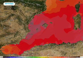 "Pico" de la temporada de tormentas en el mar Balear