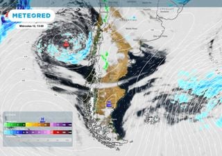 Pierden fuerza las nevadas en la Patagonia, pero una nueva baja presi&oacute;n traer&aacute; m&aacute;s lluvias hacia el viernes