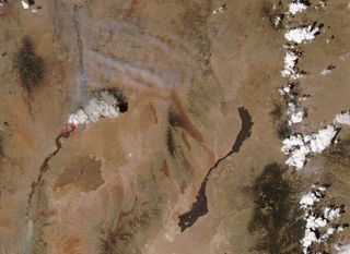 Pirocúmulos desde satélite