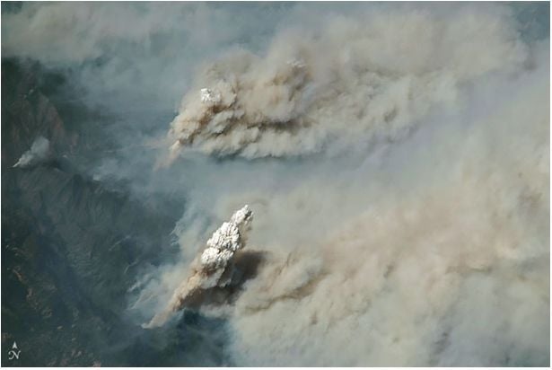 Pirocúmulos Y Torreones De Humos En California Pirocúmulos Y Torreones De Humos En California