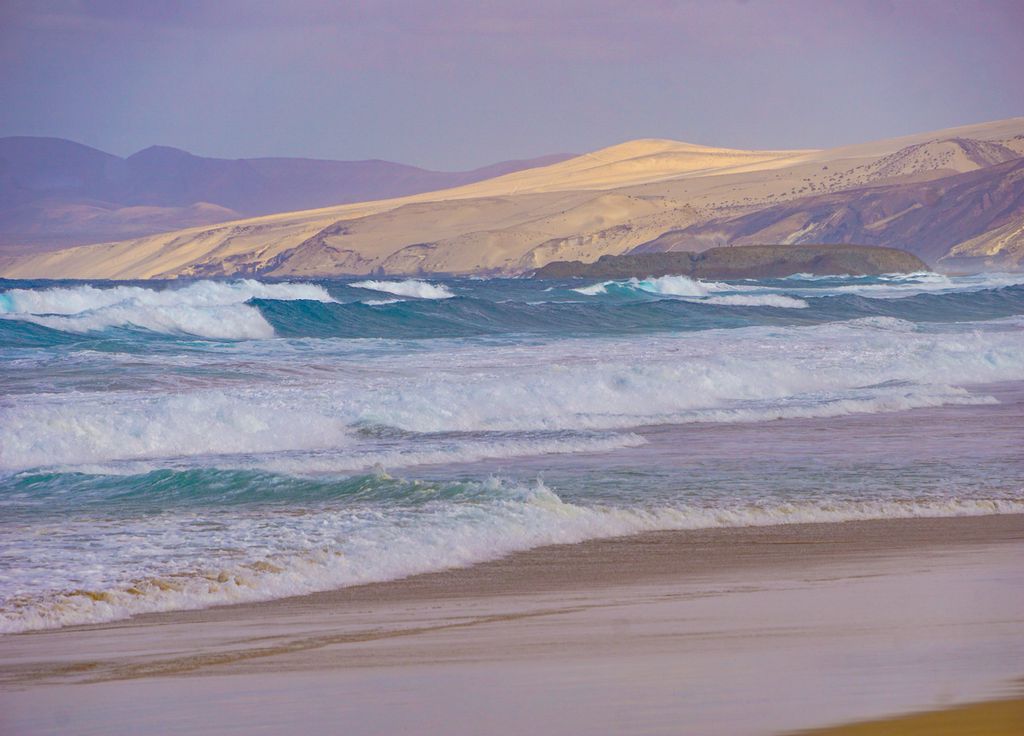 La plage de Cofete à Fuerteventura