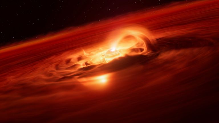 Hallan un planeta solitario y errante que crece a un ritmo récord: seis mil millones de toneladas por segundo