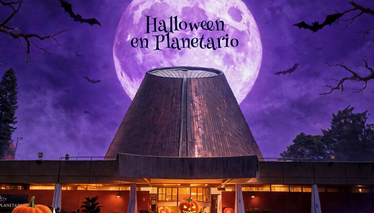 El Planetario USACH invita a celebrar Halloween con actividades educativas. Crédito: Planetario USACH.