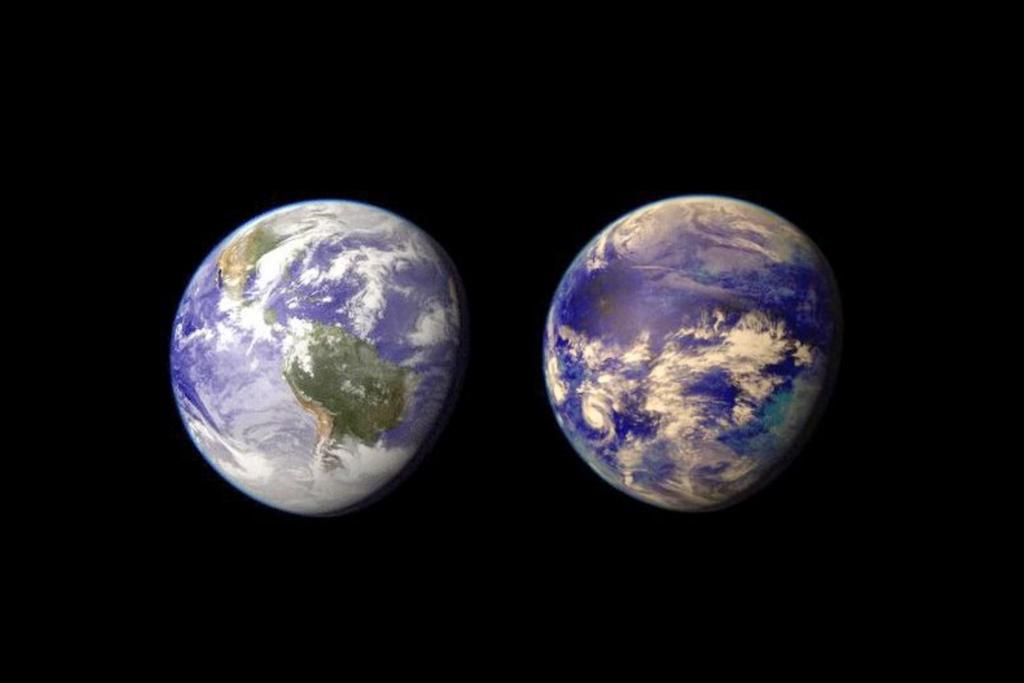 Los planetas como la Tierra pueden ser más comunes en el universo de lo que se pensaba anteriormente, pero el agua sigue siendo un problema. Crédito: NASA Los planetas como la Tierra pueden ser más comunes en el universo de lo que se pensaba anteriormente, pero el agua sigue siendo un problema. Crédito: NASA