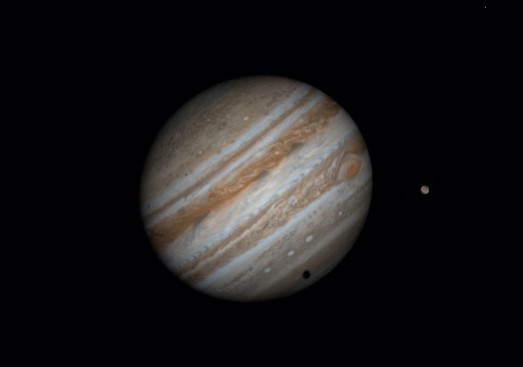 Conjunção Lua-Júpiter